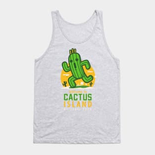 Welcome to Cactus Island Tank Top